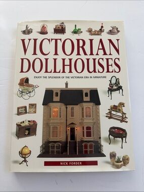 Vintage Victorian Doll House Book  Coffee Table Book